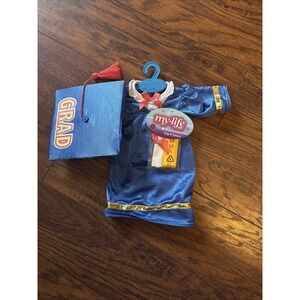 My Life As Doll Graduation Cap & Gown For 18" Dolls NEW